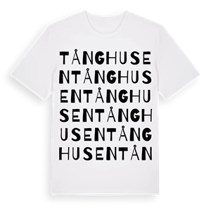 Tånghusen ordlek t-shirt – ekologisk bomull t-shirt från Pinshirt