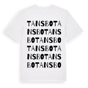 Tansbo ordlek t-shirt – ekologisk bomull t-shirt från Pinshirt