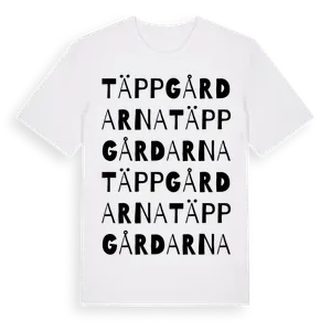 Täppgårdarna ordlek t-shirt – ekologisk bomull t-shirt från Pinshirt