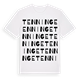 Tenninge ordlek t-shirt