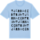 Blue Soul t-shirt med Tjärna Centrum ordlek t-shirt