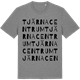 Mid Heather Gray t-shirt med Tjärna Centrum ordlek t-shirt