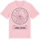 Pink Cotton t-shirt med Tjärna Centrum t-shirt