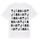 Tjärnan ordlek t-shirt