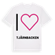 Jag älskar Tjärnbacken t-shirt stort tryck