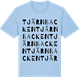 Blue Soul t-shirt med Tjärnbacken ordlek t-shirt