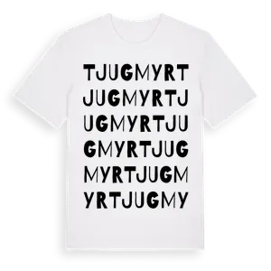Tjugmyr ordlek t-shirt – ekologisk bomull t-shirt från Pinshirt