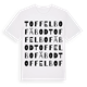 Toffelbo fäbod ordlek t-shirt