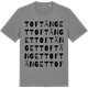 Mid Heather Gray t-shirt med Toftänget ordlek t-shirt