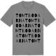 Mid Heather Gray t-shirt med Tomtbodarna ordlek t-shirt