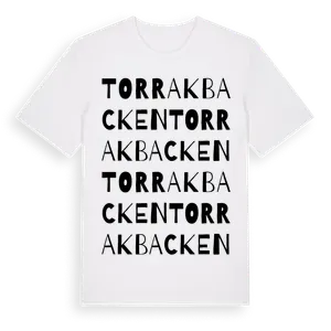 Torrakbacken ordlek t-shirt – ekologisk bomull t-shirt från Pinshirt