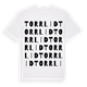 Torrlid ordlek t-shirt