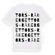 Tors-Råberget ordlek t-shirt