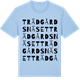 Blue Soul t-shirt med Trädgårdsnäset ordlek t-shirt