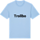 Blue Soul t-shirt med Trollbo fetstil t-shirt