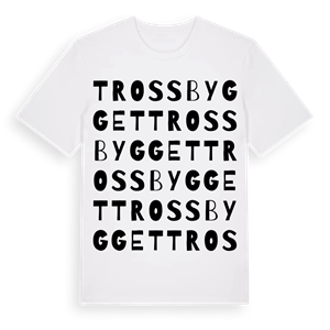 Trossbygget ordlek t-shirt – ekologisk bomull t-shirt från Pinshirt