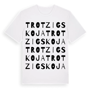 Trotzigs koja ordlek t-shirt – ekologisk bomull t-shirt från Pinshirt