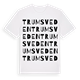 Trumsveden ordlek t-shirt