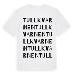Tullkvarnen ordlek t-shirt – ekologisk bomull t-shirt från Pinshirt