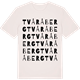 Vintage White t-shirt med Tvåråberg ordlek t-shirt