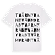 Tvärmyran ordlek t-shirt
