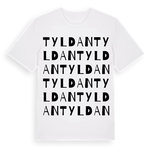 Tyldan ordlek t-shirt – ekologisk bomull t-shirt från Pinshirt