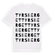 Tyrsberget ordlek t-shirt