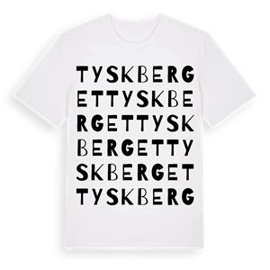 Tyskberget ordlek t-shirt – ekologisk bomull t-shirt från Pinshirt
