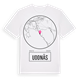 White t-shirt med Uddnäs t-shirt