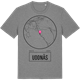 Mid Heather Gray t-shirt med Uddnäs t-shirt
