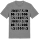 Mid Heather Gray t-shirt med Uddnäs ordlek t-shirt