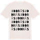 Vintage White t-shirt med Uddnäs ordlek t-shirt