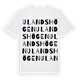 Ulandshögen ordlek t-shirt