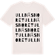 Vintage White t-shirt med Ullnäsnoret ordlek t-shirt