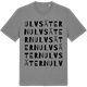 Mid Heather Gray t-shirt med Ulvsätern ordlek t-shirt