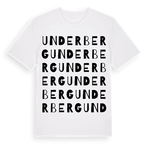 Underberg ordlek t-shirt – ekologisk bomull t-shirt från Pinshirt