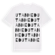 Utanhed ordlek t-shirt