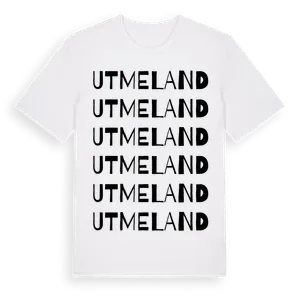 Utmeland ordlek t-shirt – ekologisk bomull t-shirt från Pinshirt