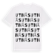 Utnäs ordlek t-shirt