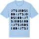 Blue Soul t-shirt med Utsundsboda ordlek t-shirt