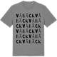 Mid Heather Gray t-shirt med Våbäck ordlek t-shirt