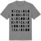 Mid Heather Gray t-shirt med Väckarbodarna ordlek t-shirt