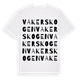 Vakerskogen ordlek t-shirt
