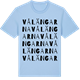 Blue Soul t-shirt med Vålängarna ordlek t-shirt