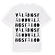 Vålängs fäbod ordlek t-shirt