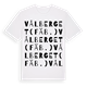 Vålberget (fäb.) ordlek t-shirt