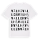 Välhåvallen ordlek t-shirt