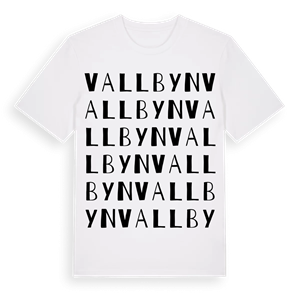 Vallbyn ordlek t-shirt – ekologisk bomull t-shirt från Pinshirt