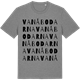 Mid Heather Gray t-shirt med Vanåbodarna ordlek t-shirt