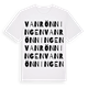 Vanrönningen ordlek t-shirt